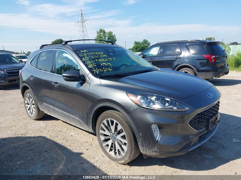 Vin: 1fmcu9j99lua88297, lot: 3055291, ford escape titanium 2020 img_1