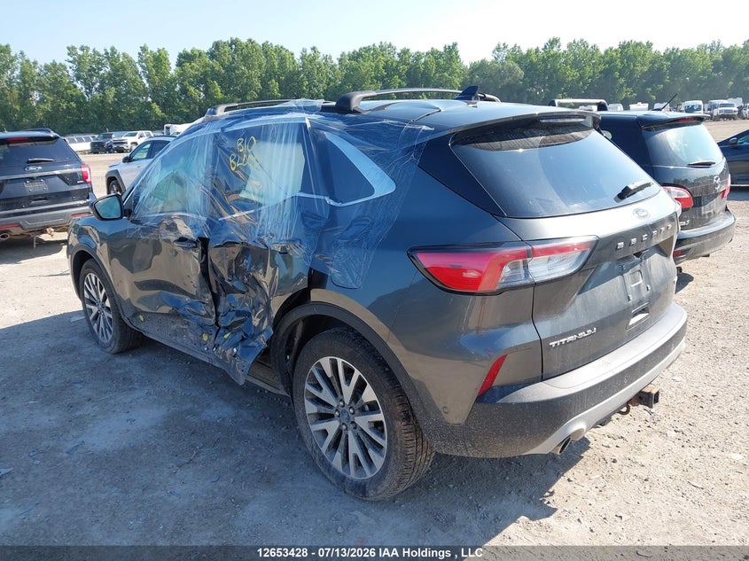 Vin: 1fmcu9j99lua88297, lot: 3055291, ford escape titanium 20203