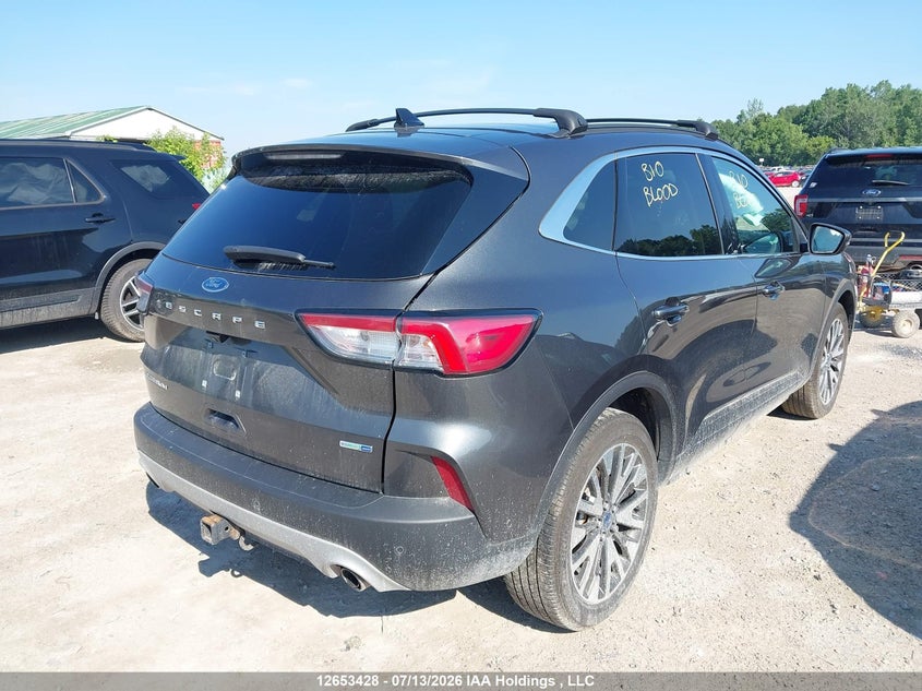 Vin: 1fmcu9j99lua88297, lot: 3055291, ford escape titanium 20204