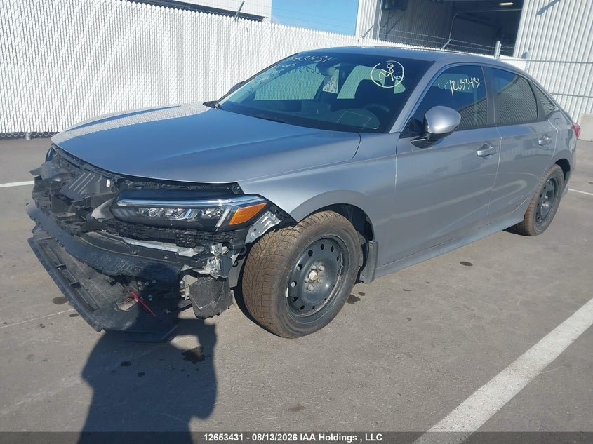 Vin: 2hgfe2f30rh102465, lot: 3055294, honda civic ex 20242
