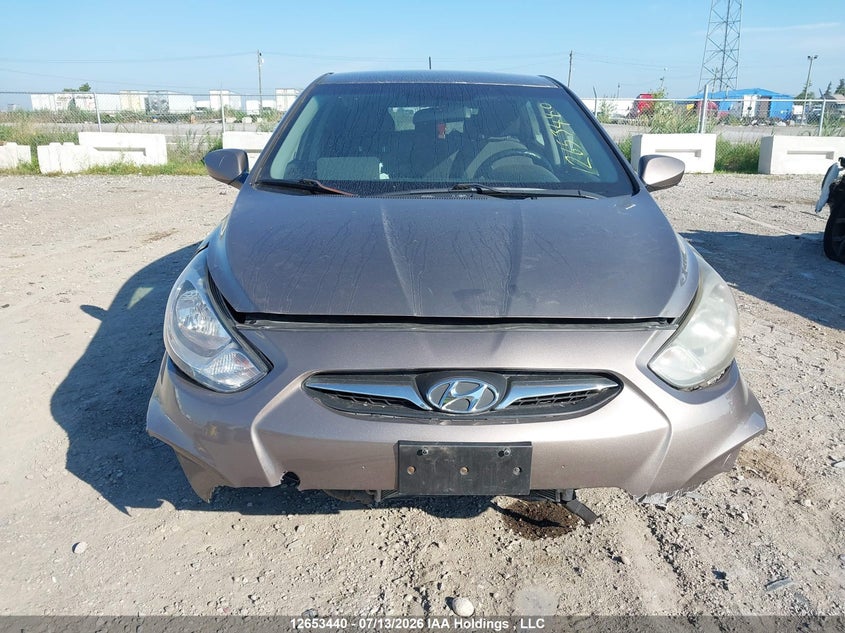 2012 HYUNDAI ACCENT HATCHBACK 1.6L I-4 DI, DOHC, VVT, 138HP