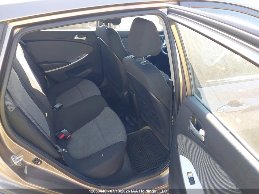 2012 HYUNDAI ACCENT HATCHBACK 1.6L I-4 DI, DOHC, VVT, 138HP