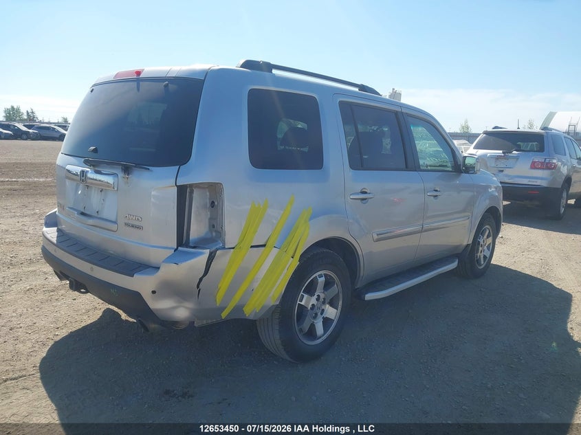 Vin: 5fnyf4h94ab502847, lot: 3055314, honda pilot touring 20104