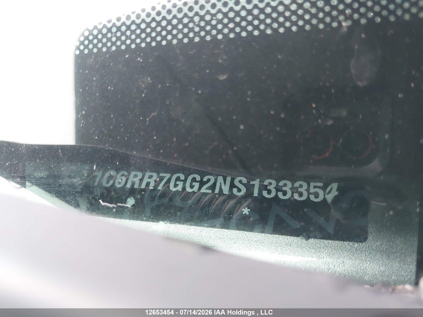 2022 RAM 1500 PICKUP 3.6L V6 FI DOHC 24V NF4