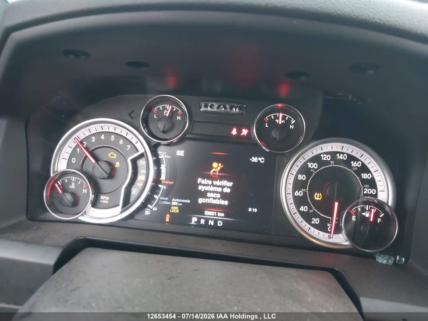 2022 RAM 1500 PICKUP 3.6L V6 FI DOHC 24V NF4