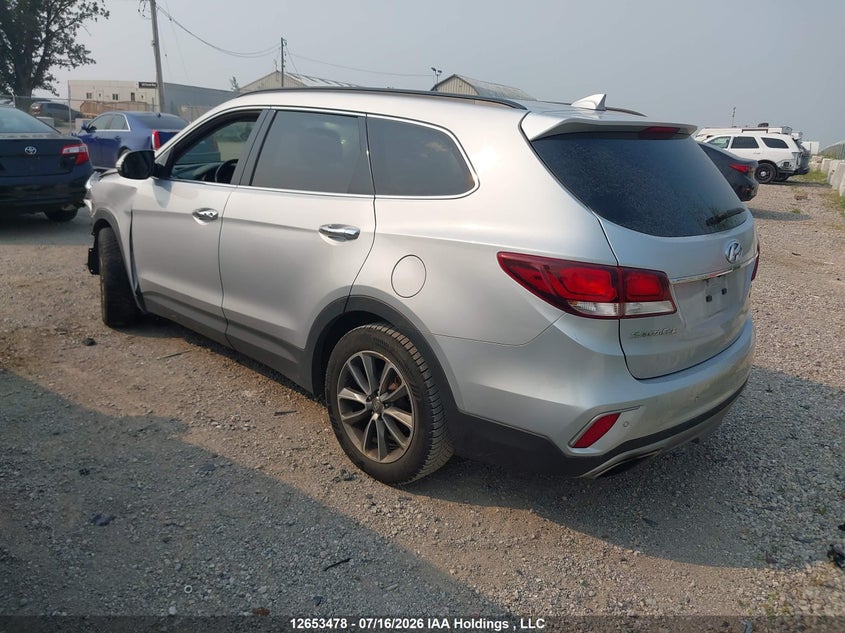 2018 Hyundai Santa Fe Se/Limited VIN: KM8SNDHF2JU278141 Lot: 12653478