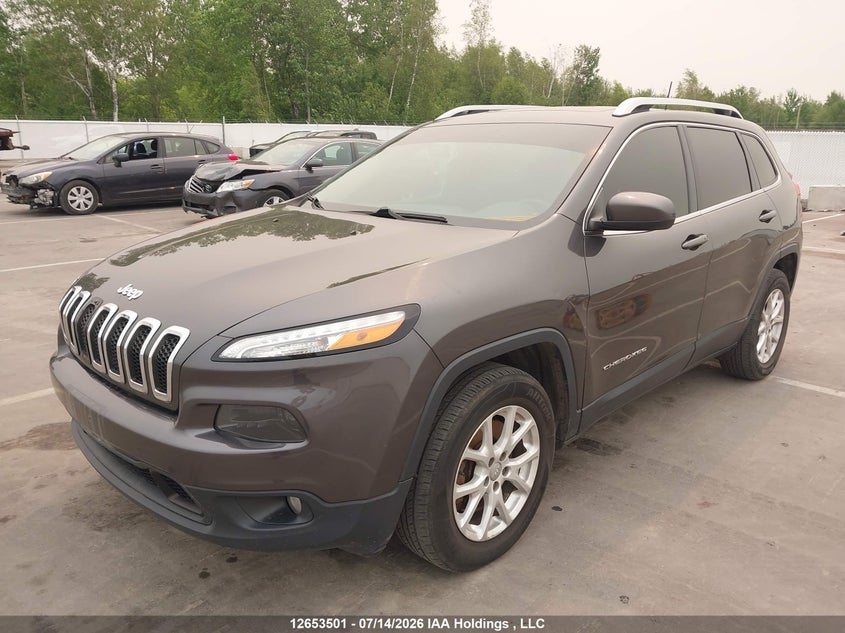 2016 Jeep Cherokee, Right Rear, IAAI, VIN 1C4PJMCS6GW129044 — photo 2
