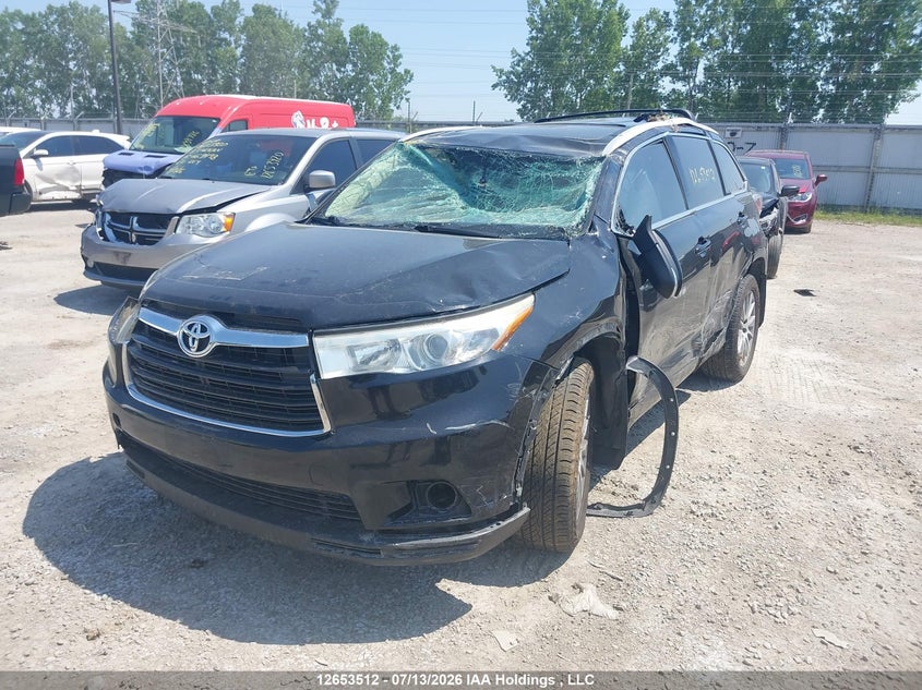Vin: 5tdjkrfh8gs252523, lot: 3055378, toyota highlander xle 20162