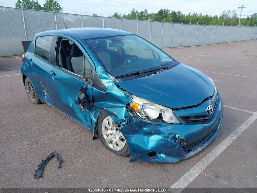 Vin: jtdktud3xdd547268, lot: 3055382, toyota yaris le 2013 img_1