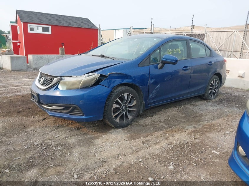 Vin: 2hgfb2f4xeh018956, lot: 3055384, honda civic lx 20142