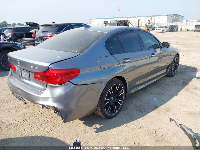 Vin: wbaje7c53jwc57187, lot: 3055421, bmw 540i xdrive 20184