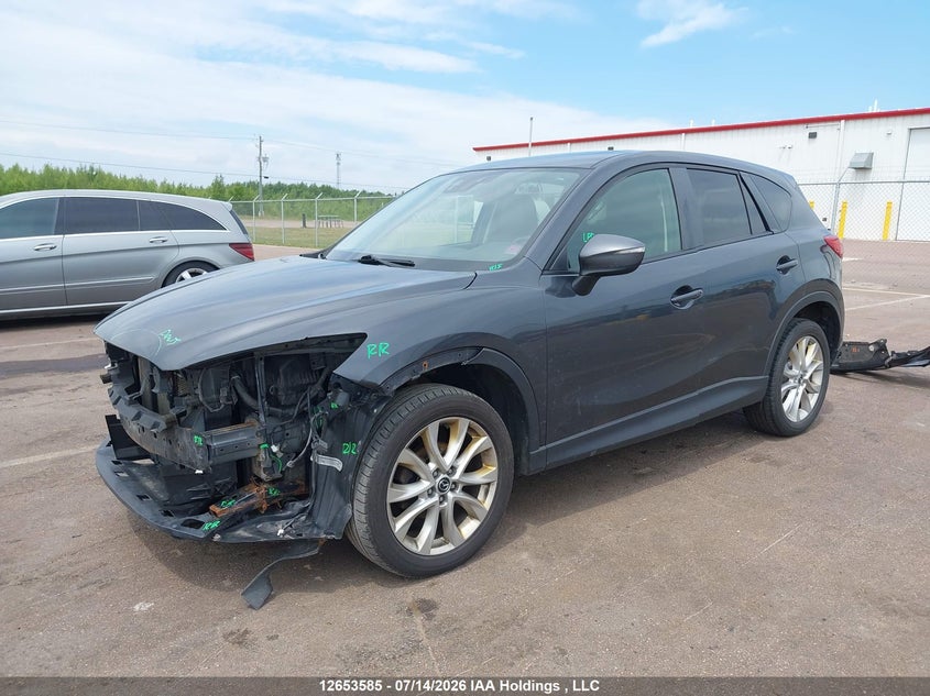 Vin: jm3ke4dy1f0468286, lot: 3055451, mazda cx-5 gt 20152