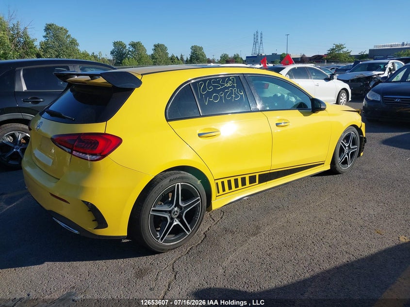 Vin: wdd3f4hb3kj092734, lot: 3055473, mercedes-benz a 250 4matic 20194