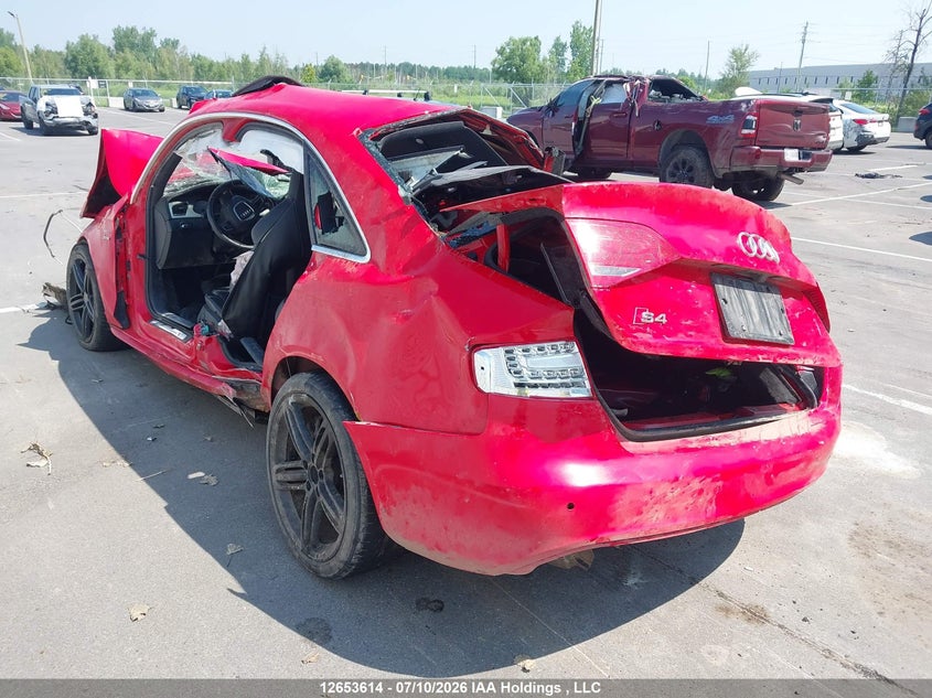 Vin: waufgcfl5ca106769, lot: 3055481, audi s4 premium 20123