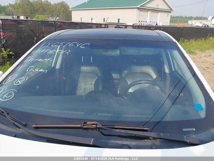 2011 Hyundai Tucson Limited VIN: KM8JUCAC1BU189512 Lot: 12653646