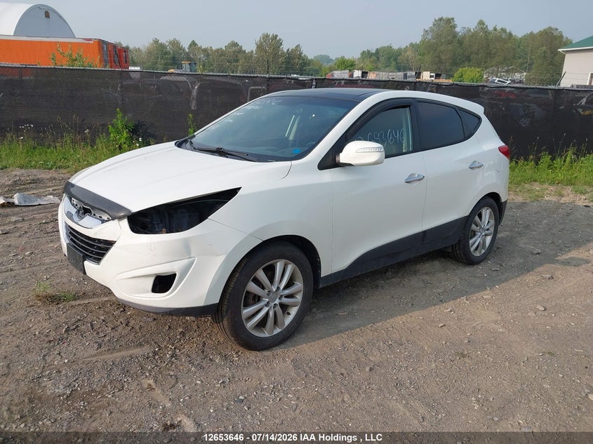 2011 Hyundai Tucson Limited VIN: KM8JUCAC1BU189512 Lot: 12653646