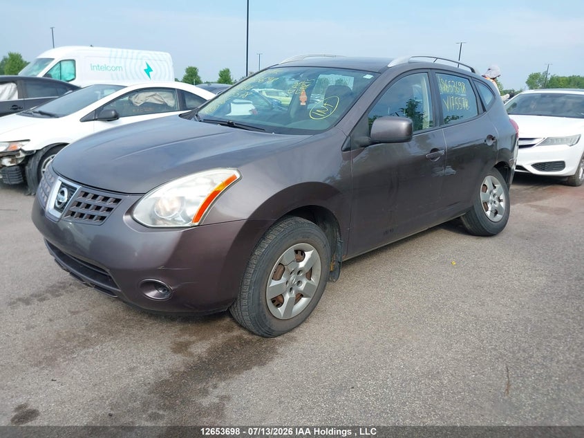 2009 Nissan Rogue, Левый зад, IAAI, VIN JN8AS58V59W175578 — фото 2