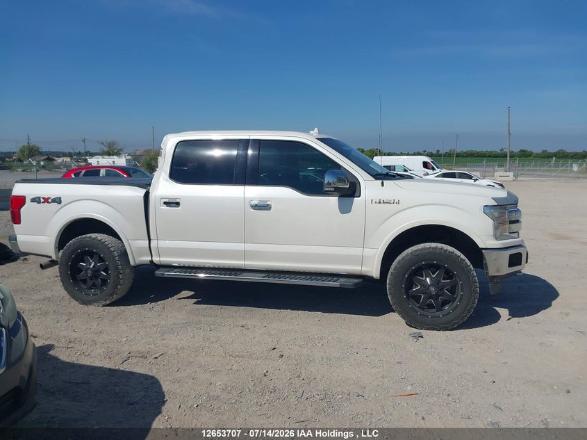 2018 Ford F-150 Lariat VIN: 1FTEW1EP9JFD97576 Lot: 12653707