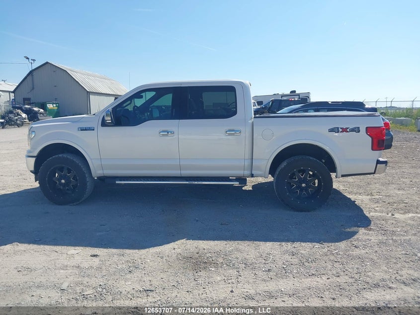 2018 Ford F-150 Lariat VIN: 1FTEW1EP9JFD97576 Lot: 12653707