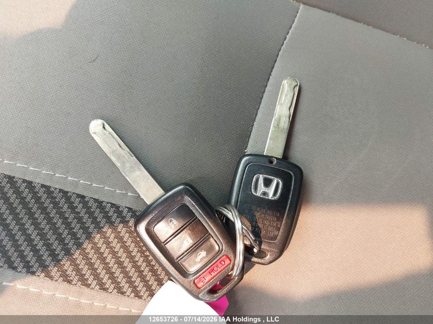 2018 HONDA CIVIC SEDAN 2.0L I-4 DOHC, VVT, 158HP