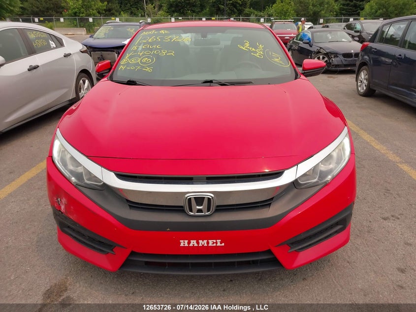 2018 HONDA CIVIC SEDAN 2.0L I-4 DOHC, VVT, 158HP