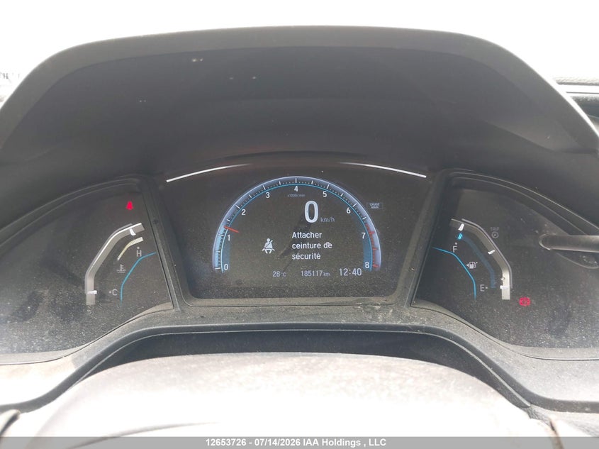 2018 HONDA CIVIC SEDAN 2.0L I-4 DOHC, VVT, 158HP