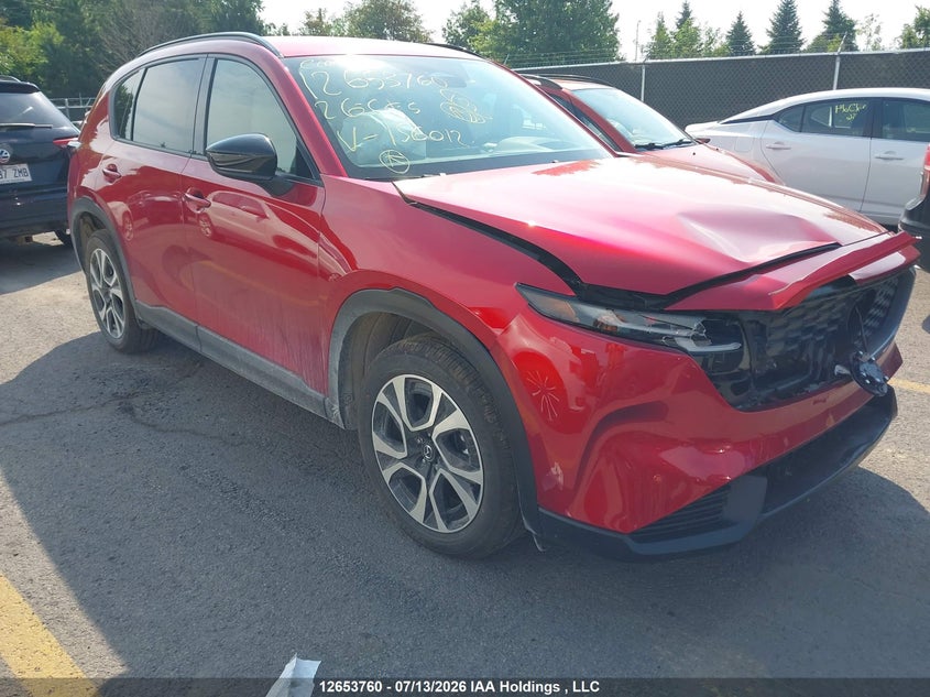 2026 Mazda Cx-5 Gs, Удар спереду, IAAI, VIN JM3KMBHA4T0156012