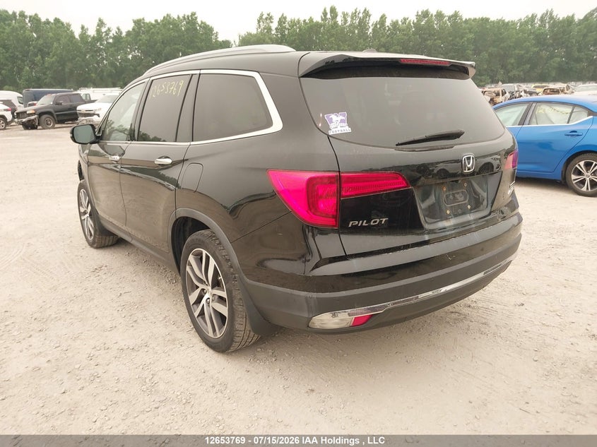 Vin: 5fnyf6h9xgb512108, lot: 3055647, honda pilot touring 20163