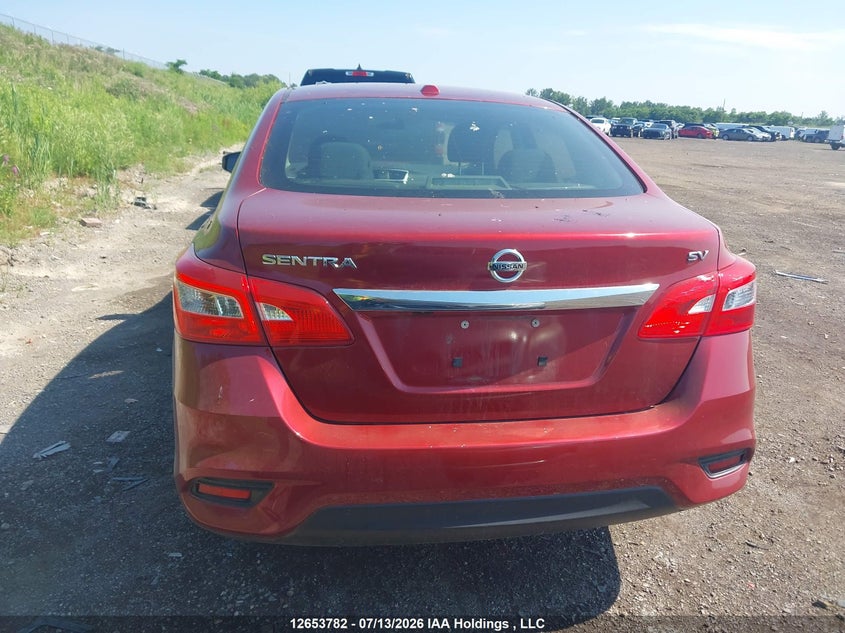 2019 Nissan Sentra 1.8 S/1.8 Sv VIN: 3N1AB7AP6KY291733 Lot: 12653782