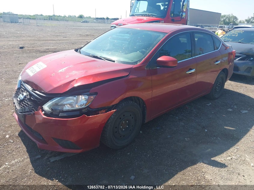 2019 Nissan Sentra 1.8 S/1.8 Sv VIN: 3N1AB7AP6KY291733 Lot: 12653782