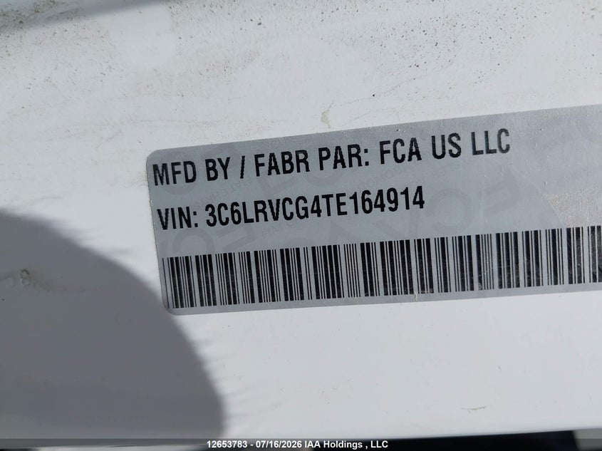 2026 RAM RAM PROMASTER 2500 2500 HIGH VAN 3.6L V6 N