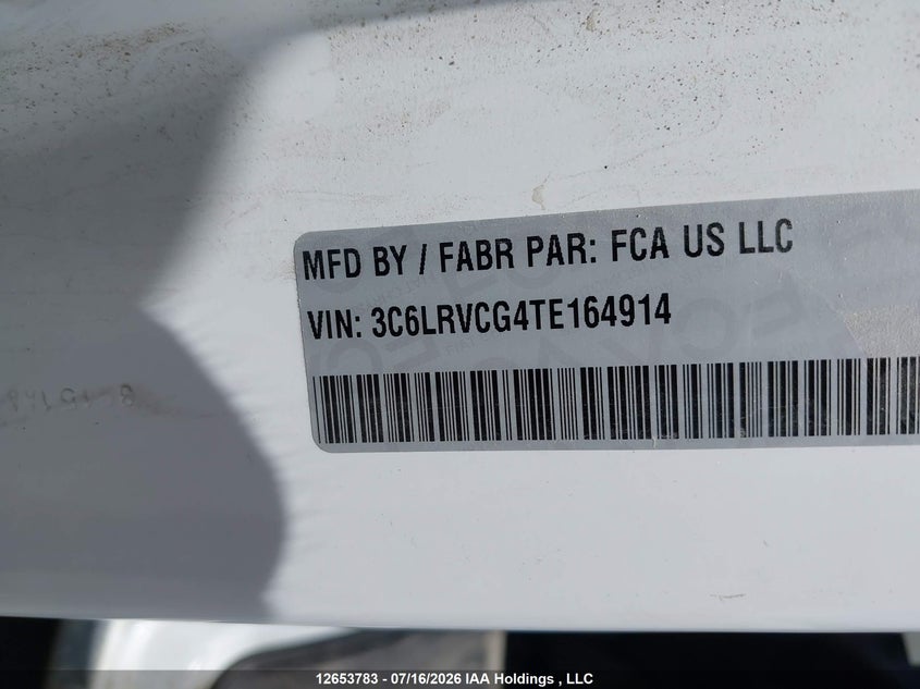 2026 RAM RAM PROMASTER 2500 2500 HIGH VAN 3.6L V6 N
