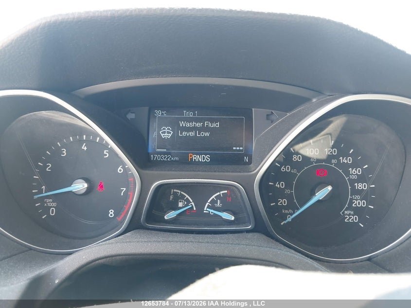 2016 Ford Focus Se VIN: 1FADP3F27GL278061 Lot: 12653784