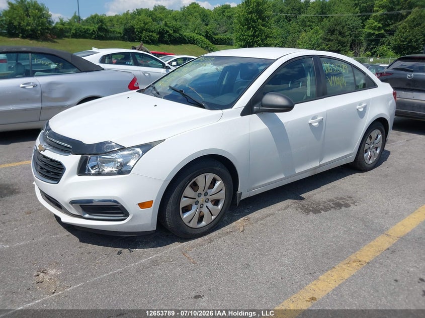 2016 Chevrolet Cruze, Затоплення, IAAI, VIN 1G1PL5SH2G7110404 — фото 2