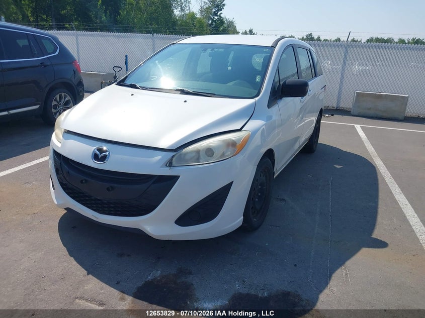 Vin: jm1cw2cl8c0116323, lot: 3055708, mazda 5 20122