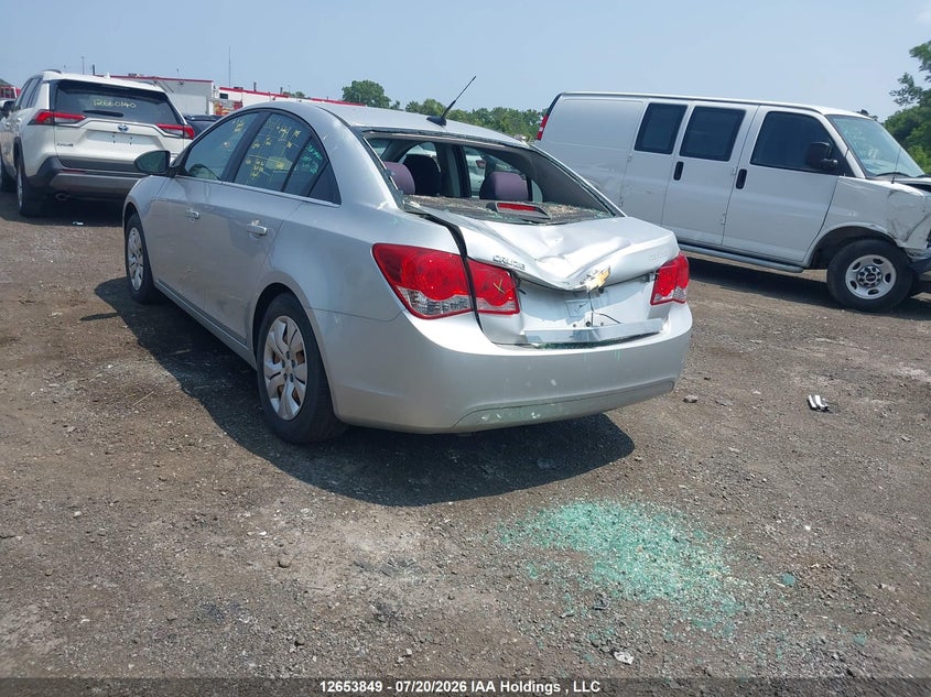 Vin: 1g1pd5sh7c7316146, lot: 3055728, chevrolet cruze ls 20123
