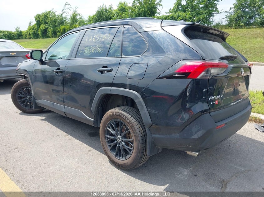Vin: 2t3z1rfv2kc003686, lot: 3055732, toyota rav4 le 20193