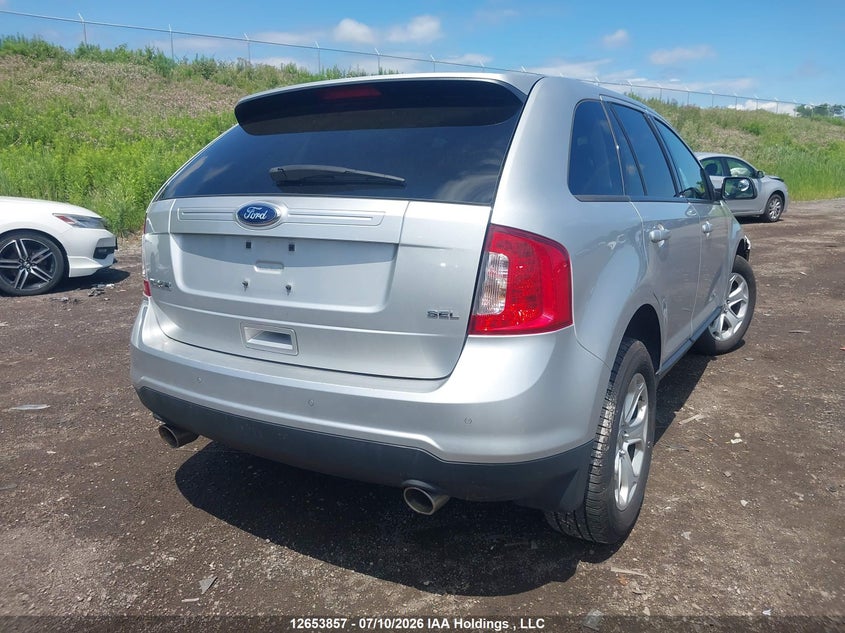 Vin: 2fmdk3jc4dbc62805, lot: 3055736, ford edge sel 20134