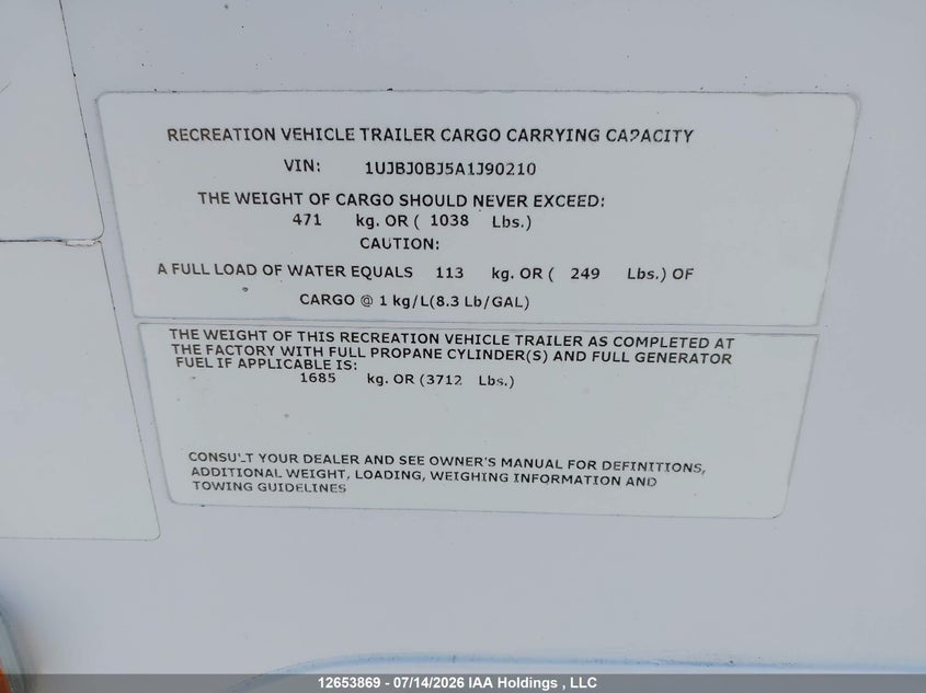 2010 OTHER JAYCO JAY FEATHER TRAILER N/A