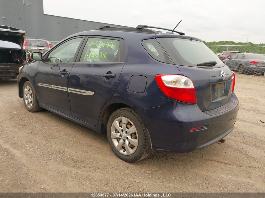Vin: 2t1le4ee3cc021316, lot: 3055757, toyota matrix 20123