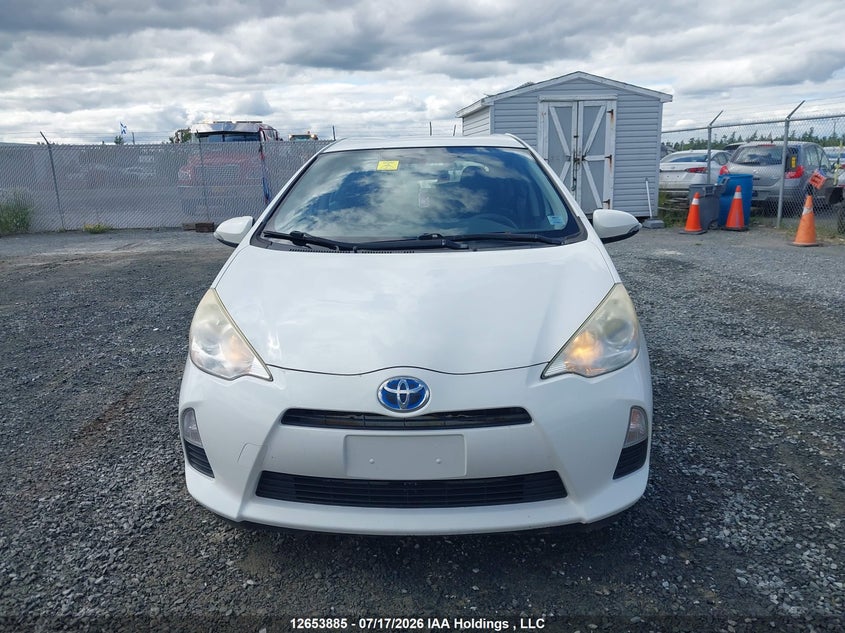2013 Toyota Prius C VIN: JTDKDTB39D1543546 Lot: 12653885