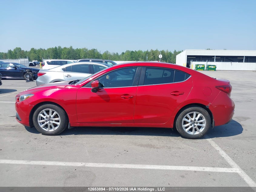 2015 MAZDA 3 SEDAN 2.0L I-4 DI, DOHC, VVT, 155HP