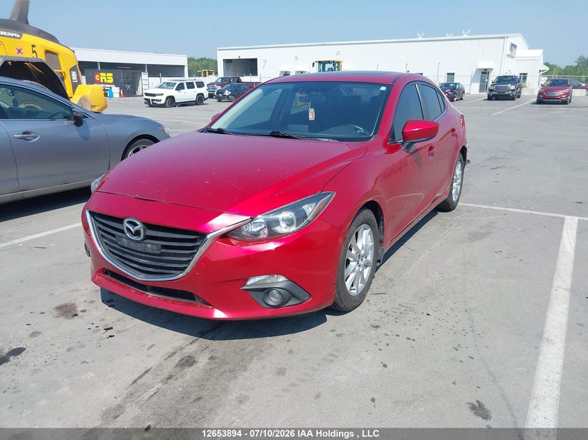 Vin: 3mzbm1v7xfm150242, lot: 3055774, mazda 3 touring 20152