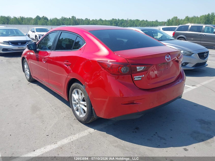 Vin: 3mzbm1v7xfm150242, lot: 3055774, mazda 3 touring 20153