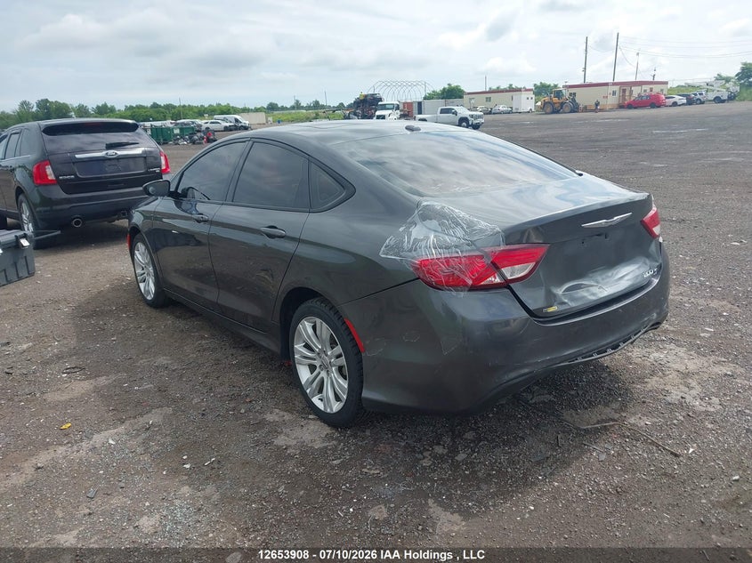 Vin: 1c3cccbg6gn184152, lot: 3055788, chrysler 200 s 20163