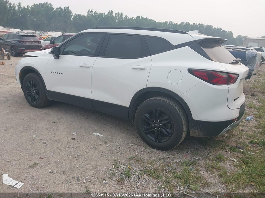 Vin: 3gnkbhrs7ms511622, lot: 3055795, chevrolet blazer lt 20213