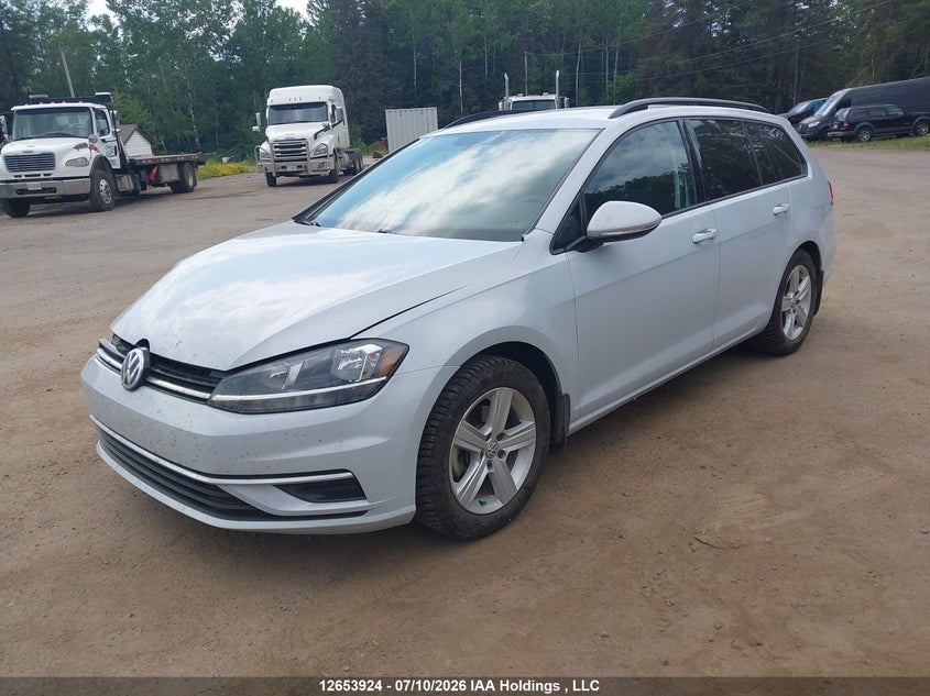 Vin: 3vw217au7km503098, lot: 3055804, volkswagen golf sportwagen s 20192