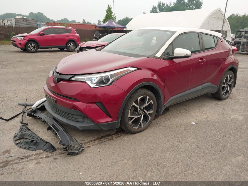 Vin: nmtkhmbx1jr058599, lot: 3055809, toyota c-hr xle/xle premium 20182