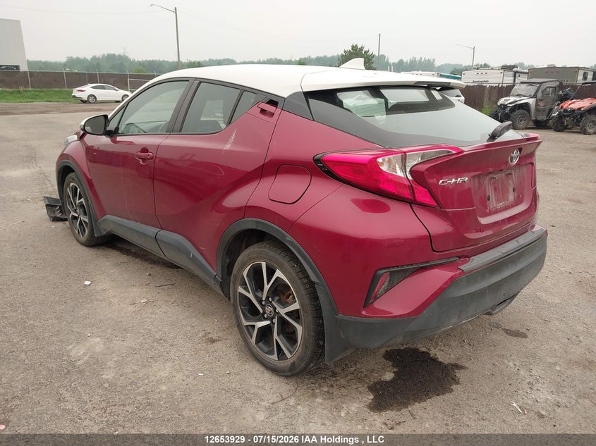 Vin: nmtkhmbx1jr058599, lot: 3055809, toyota c-hr xle/xle premium 20183