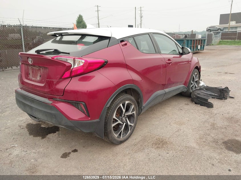 Vin: nmtkhmbx1jr058599, lot: 3055809, toyota c-hr xle/xle premium 20184